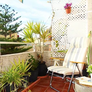  Apartment Pepita Penthouse With Terrace & Wifi, Close To The Teresitas